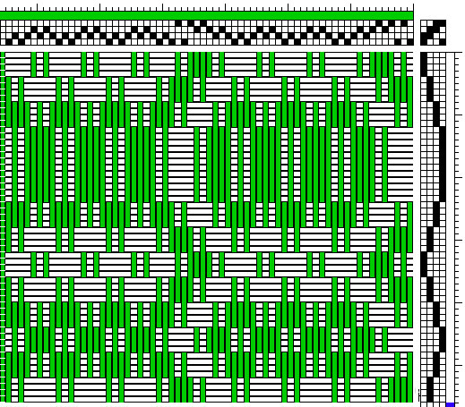 American style, detail threading