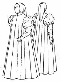 drawing of a similar robe