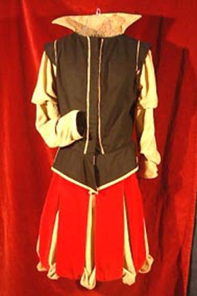pluder-skirt and doublet