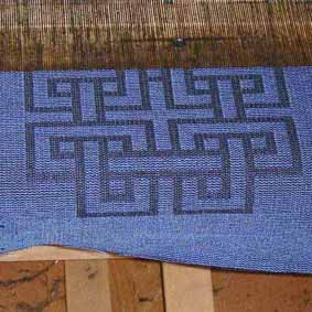 cushion on loom