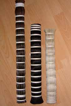 horsehair for weaving