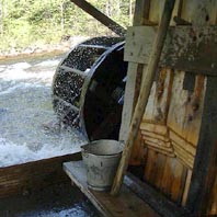 the water wheel